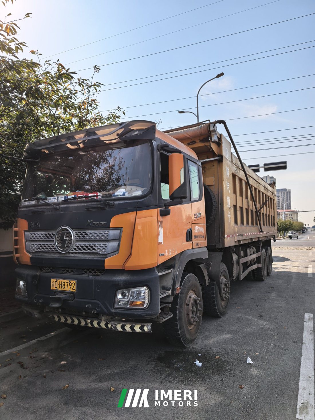 Shacman Delong X3000 550 hp 8X4 8.6 m - სატვირთო ჩინეთიდან