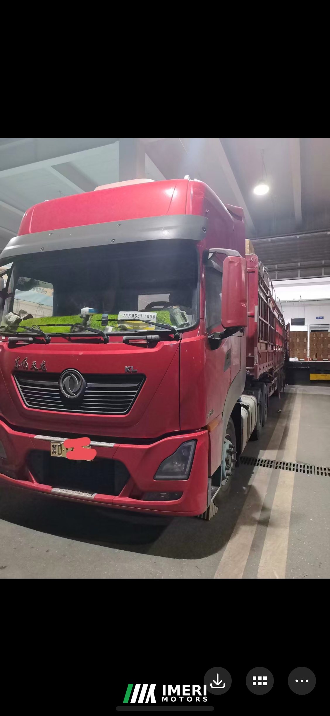 2020 Dongfeng Tianlong KL 465 hp 6X4