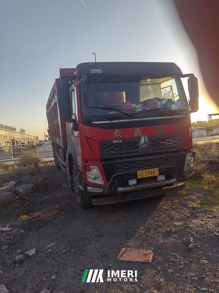 Sinotruk HOWO TH7 460 hp 8X4 8 m - სატვირთო ჩინეთიდან
