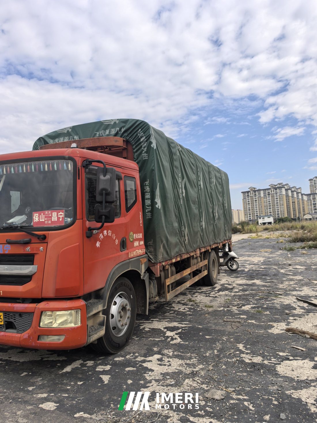 Dongfeng Duolika D9 170 hp 4X2 - truck from China