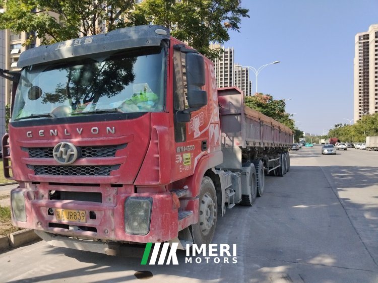 2021 SAIC Hongyan Genlyon 560 hp 6X4
