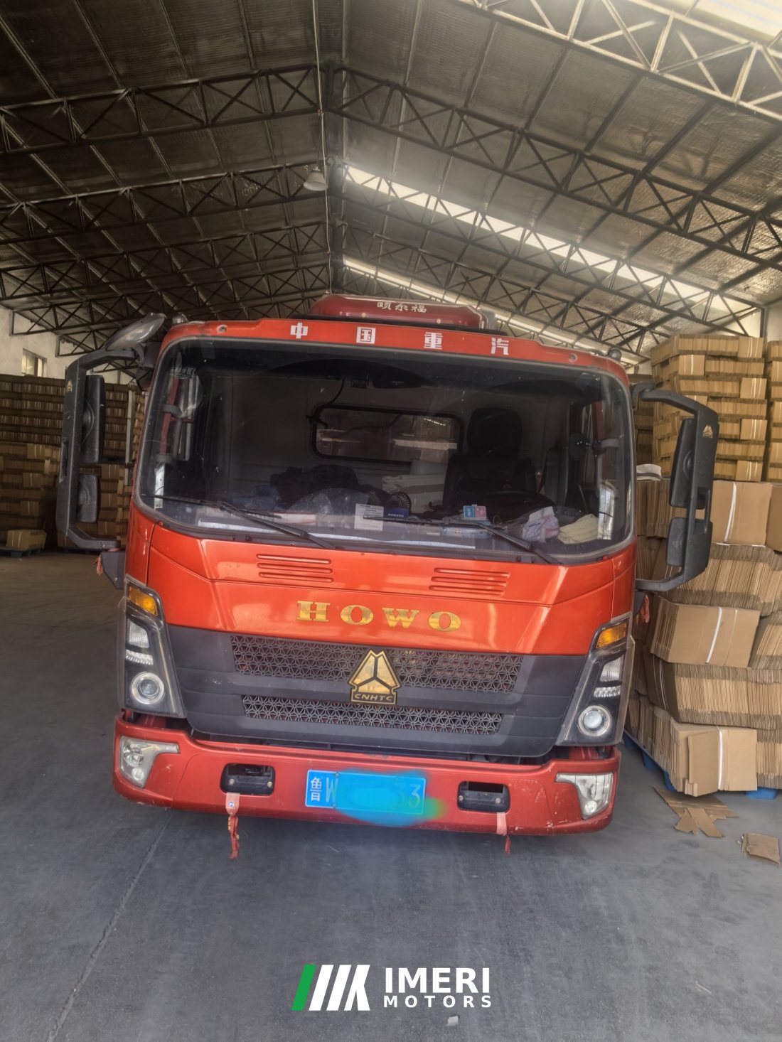 SINOTRUK HOWO Light Duty Truck Hanjiang 148 hp 4X2 4.15 m - truck from China
