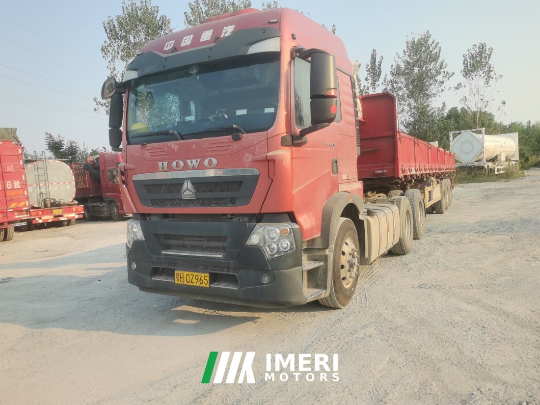 Sinotruk HOWO T5G 340 hp 6X4 - სატვირთო ჩინეთიდან