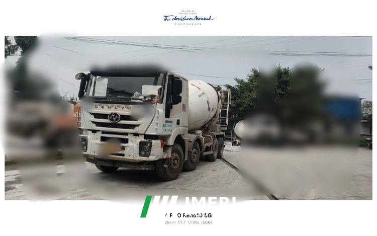 SAIC Hongyan Genlyon 320 hp 8X4 - სატვირთო ჩინეთიდან