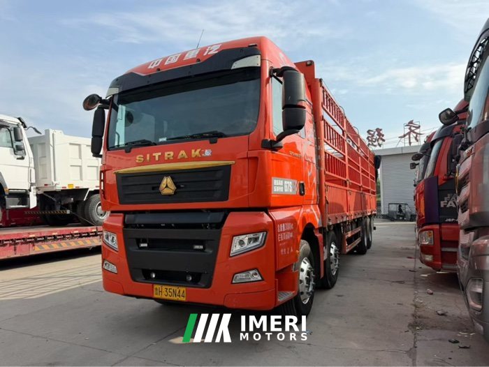 Sinotruk Sitrak G7 480 hp 8X4 9.6 m - სატვირთო ჩინეთიდან