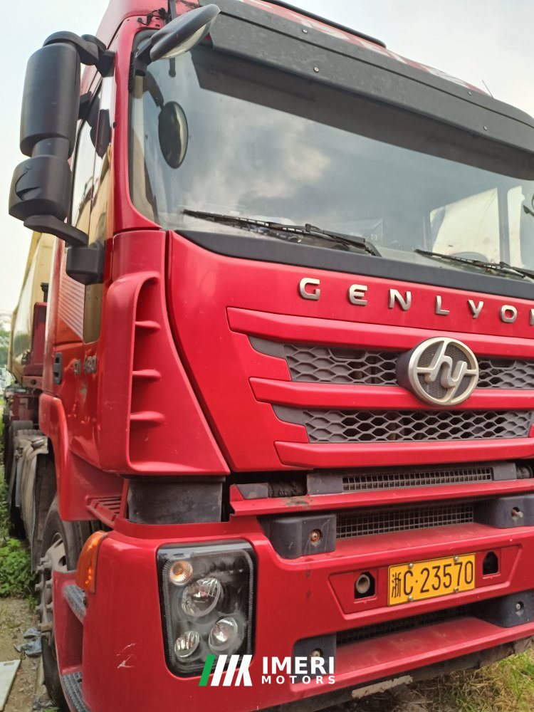 SAIC Hongyan Genlyon 433 hp 6X4 - სატვირთო ჩინეთიდან