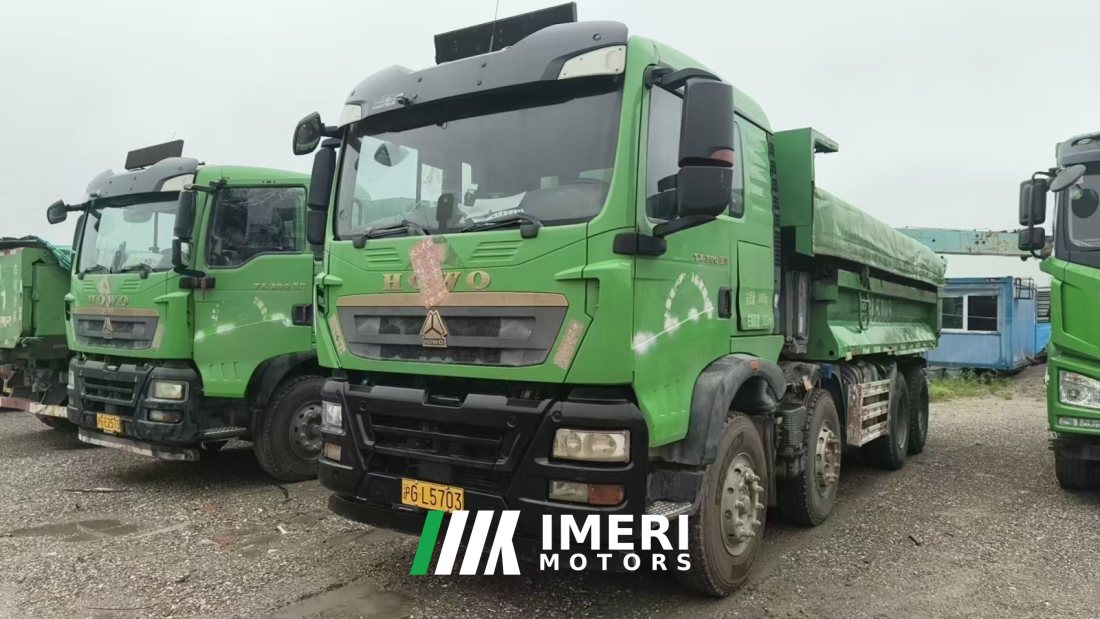 Sinotruk HOWO TX7 PRO 540 hp 8X4 8.5 m - სატვირთო ჩინეთიდან