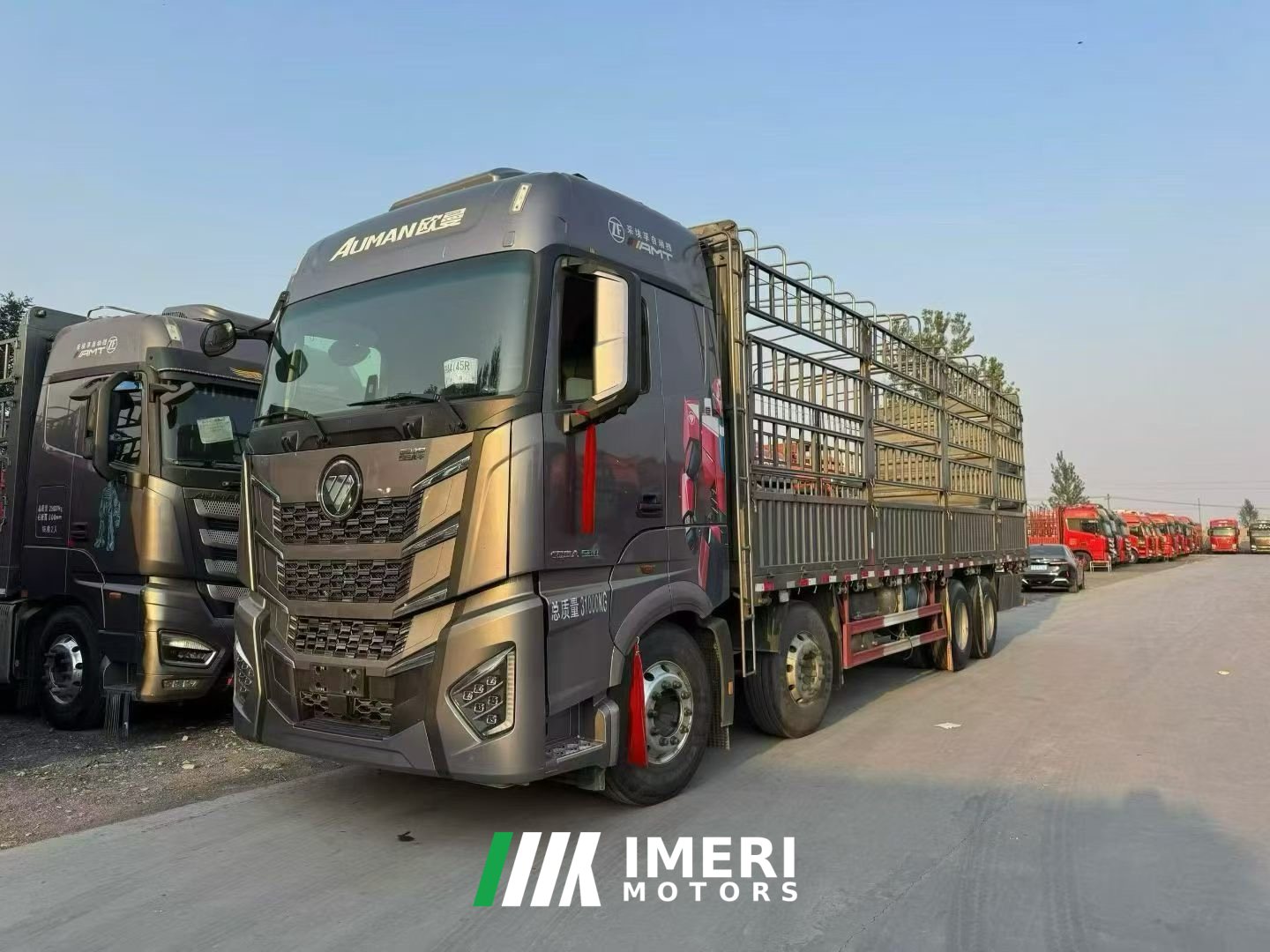 2025 Foton Auman EST Star Shine Edition 580 hp 8X4 9.56 m