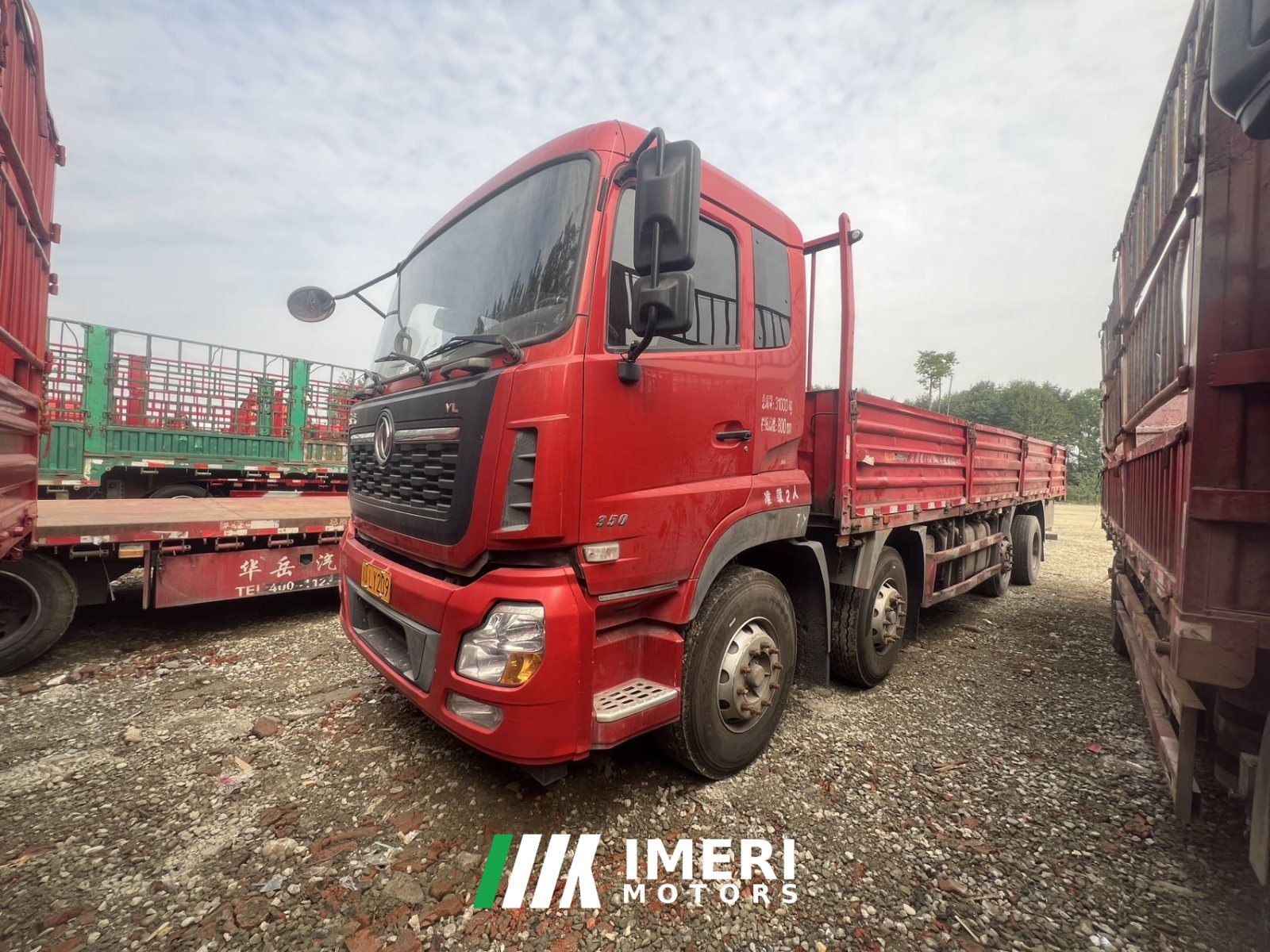 2020 Dongfeng Tianlong 350 hp 8X4 9.4 m