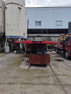 11.5 m x2.55 m 3 flatbed semi-trailer - фото 2