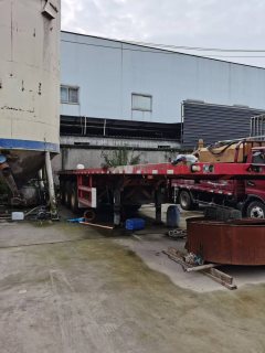 11.5 m x2.55 m 3 flatbed semi-trailer - фото 3