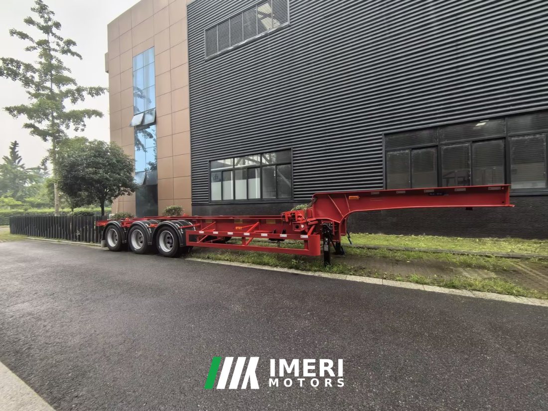 10.86 m x2.55 m 3 semi-trailer - truck from China