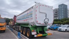 9.5 m x2.55 m 3 tank semi-trailer - фото 2