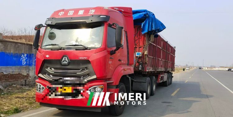 Sinotruk Hohan Haohan J7G 430 hp 6X4 - სატვირთო ჩინეთიდან