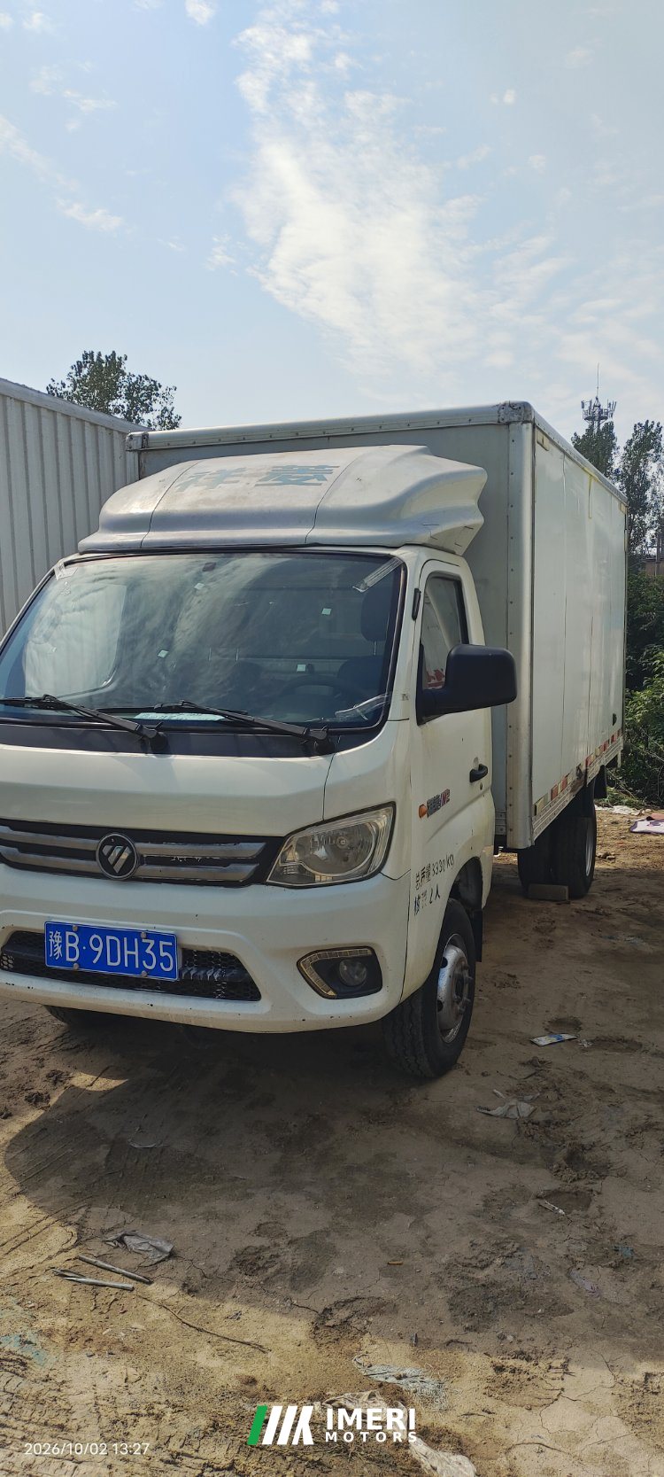 2021 Foton Xianglin M2 122 hp 4X2 3.7 m