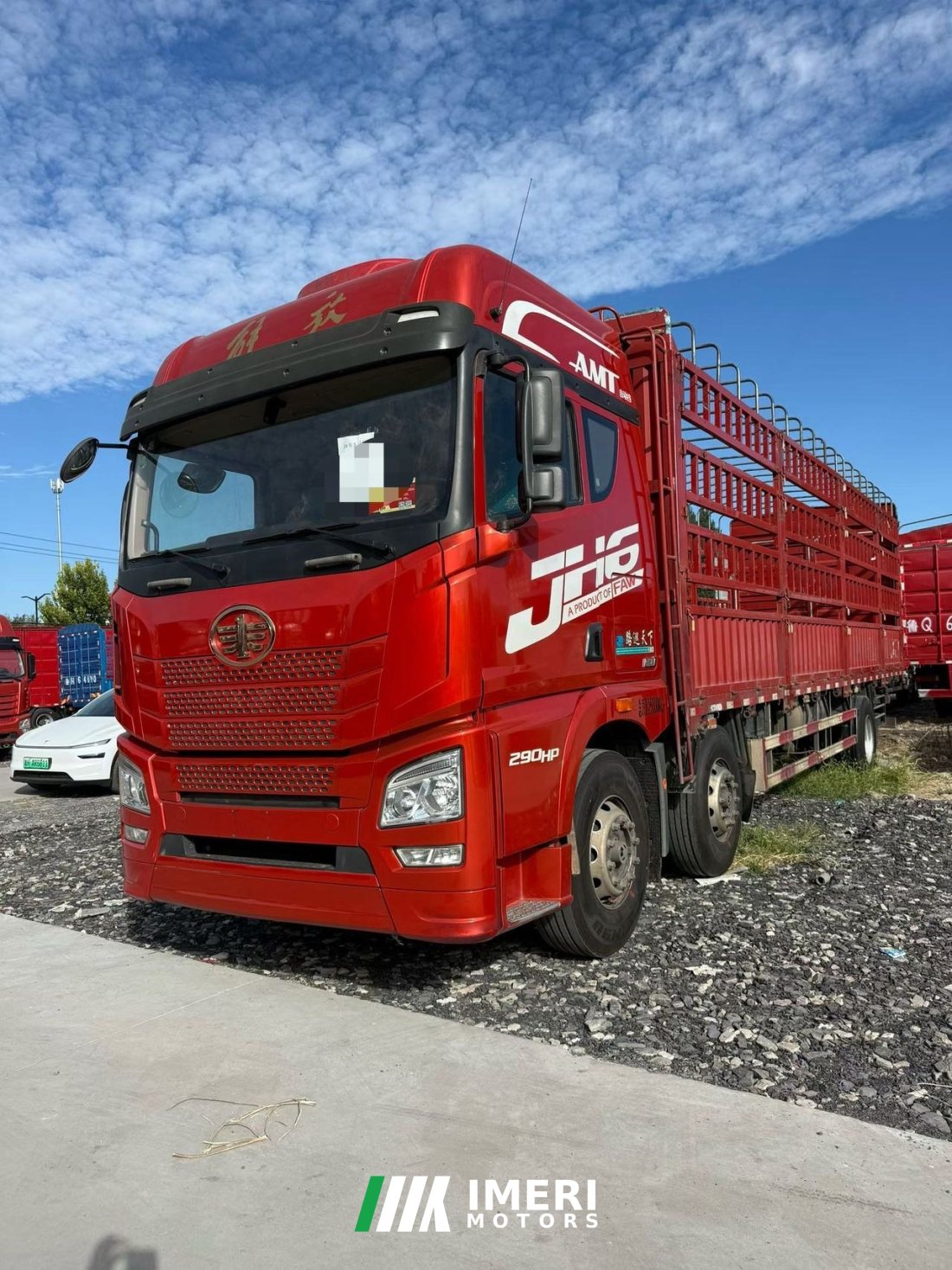 FAW Jiefang JH6 290 hp 6X2 9.5 m - სატვირთო ჩინეთიდან