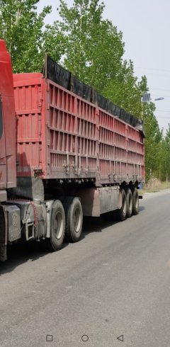 13 m x2.6 m 3 semi-trailer - ფოტო 1