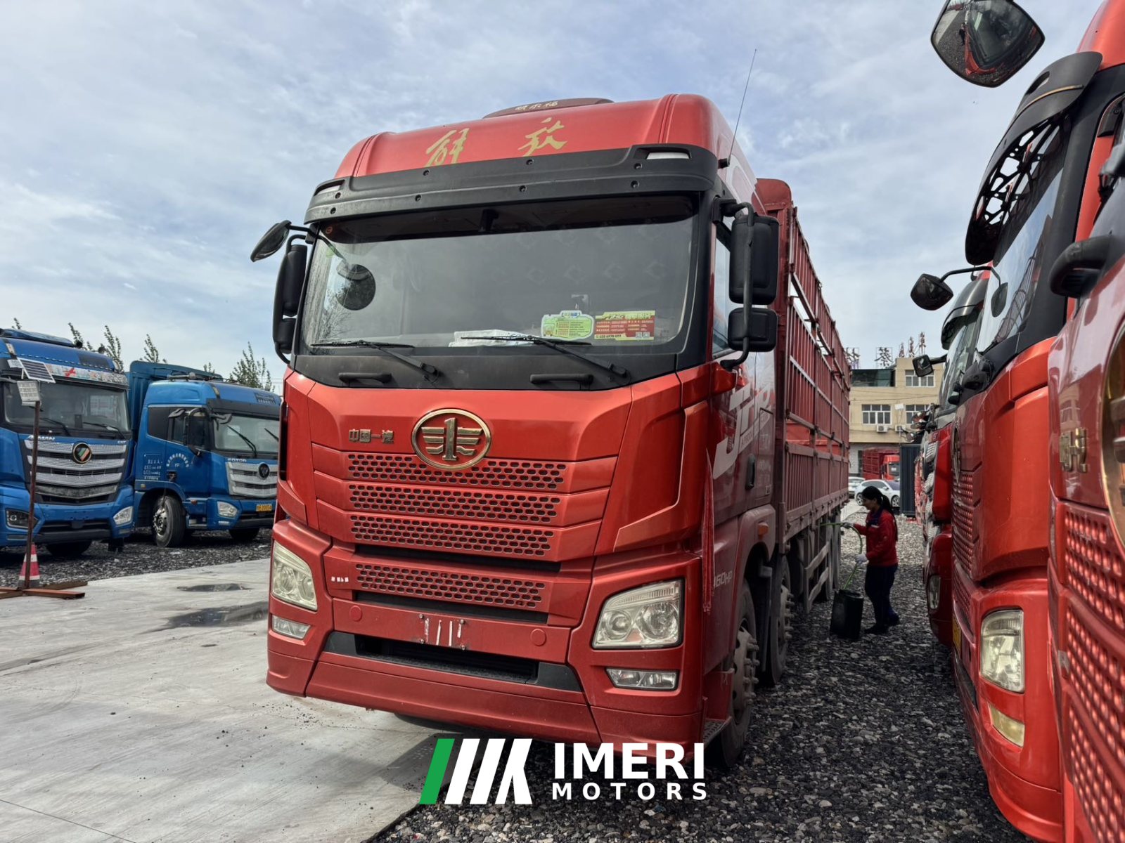 2023 FAW Jiefang JH6 460 hp 8X4 9.5 m