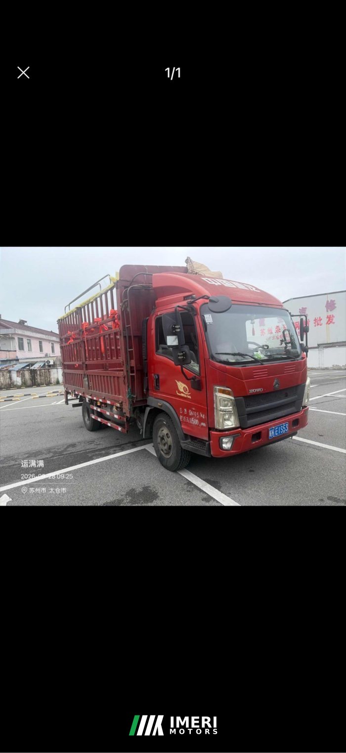 2020 SINOTRUK HOWO Light Duty Truck Hanjiang 156 hp 4X2 4.15 m