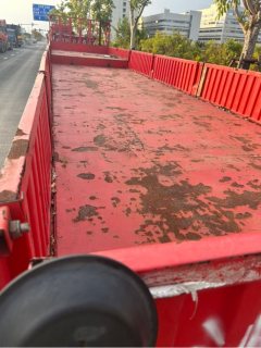 13 m x255 m 3 flatbed semi-trailer - ფოტო 3