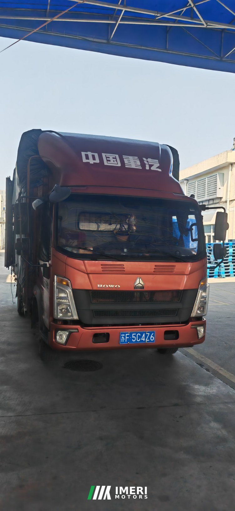 SINOTRUK HOWO Light Duty Truck Hanjiang 130 hp 4X2 4.2 m - truck from China