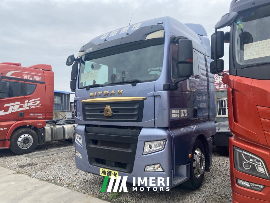 Sinotruk Sitrak G7S 560 hp 6X4 - სატვირთო ჩინეთიდან