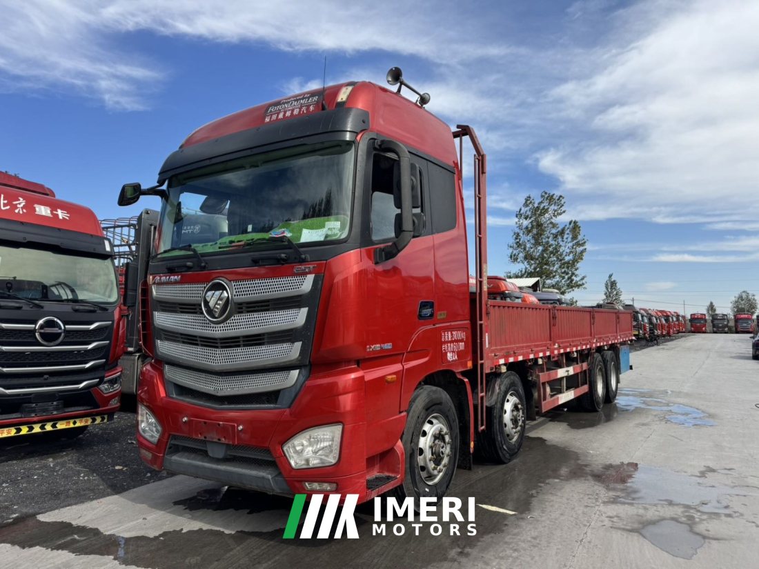 Foton Auman EST 460 hp 8X4 9.6 m - სატვირთო ჩინეთიდან