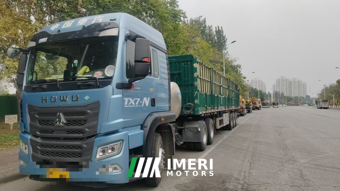 Sinotruk HOWO Max 480 hp 6X4 - სატვირთო ჩინეთიდან