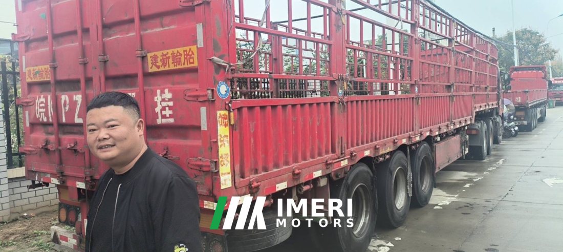 13 m x2.55 m 3 stake body semi-trailer - truck from China