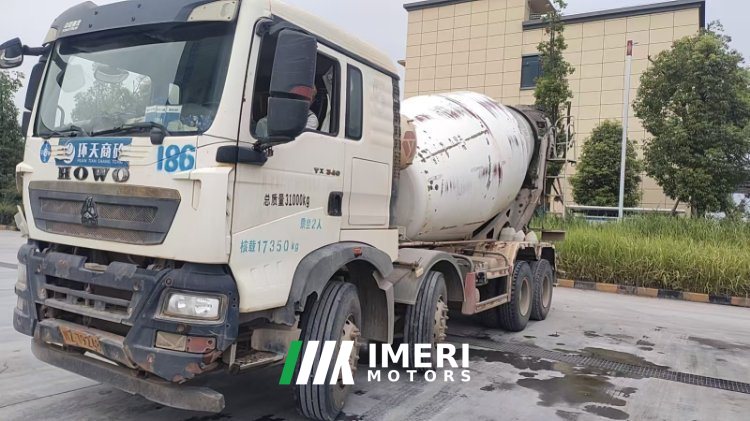 Sinotruk HOWO T5G 340 hp 8X4 - სატვირთო ჩინეთიდან