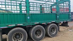 13 m x2.55 m 3 stake body semi-trailer - ფოტო 1