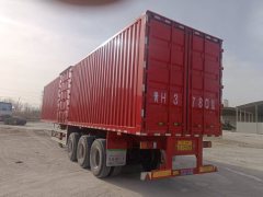 13 m x2.5 m 3 box body semi-trailer - photo 1