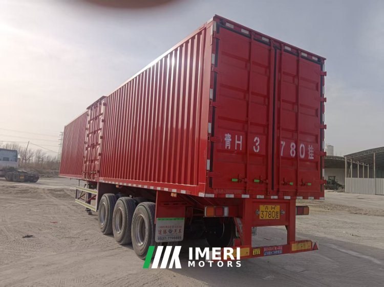 2026 13 m x2.5 m 3 box body semi-trailer