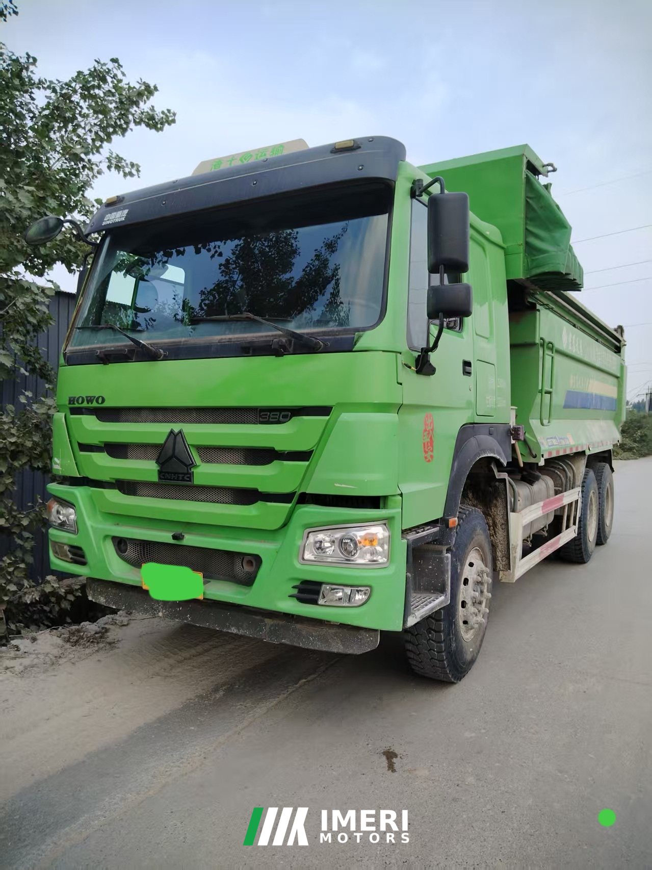 2020 Hongchang Tianma Sinotruk Chassis 380 hp 6X4 5.6 m