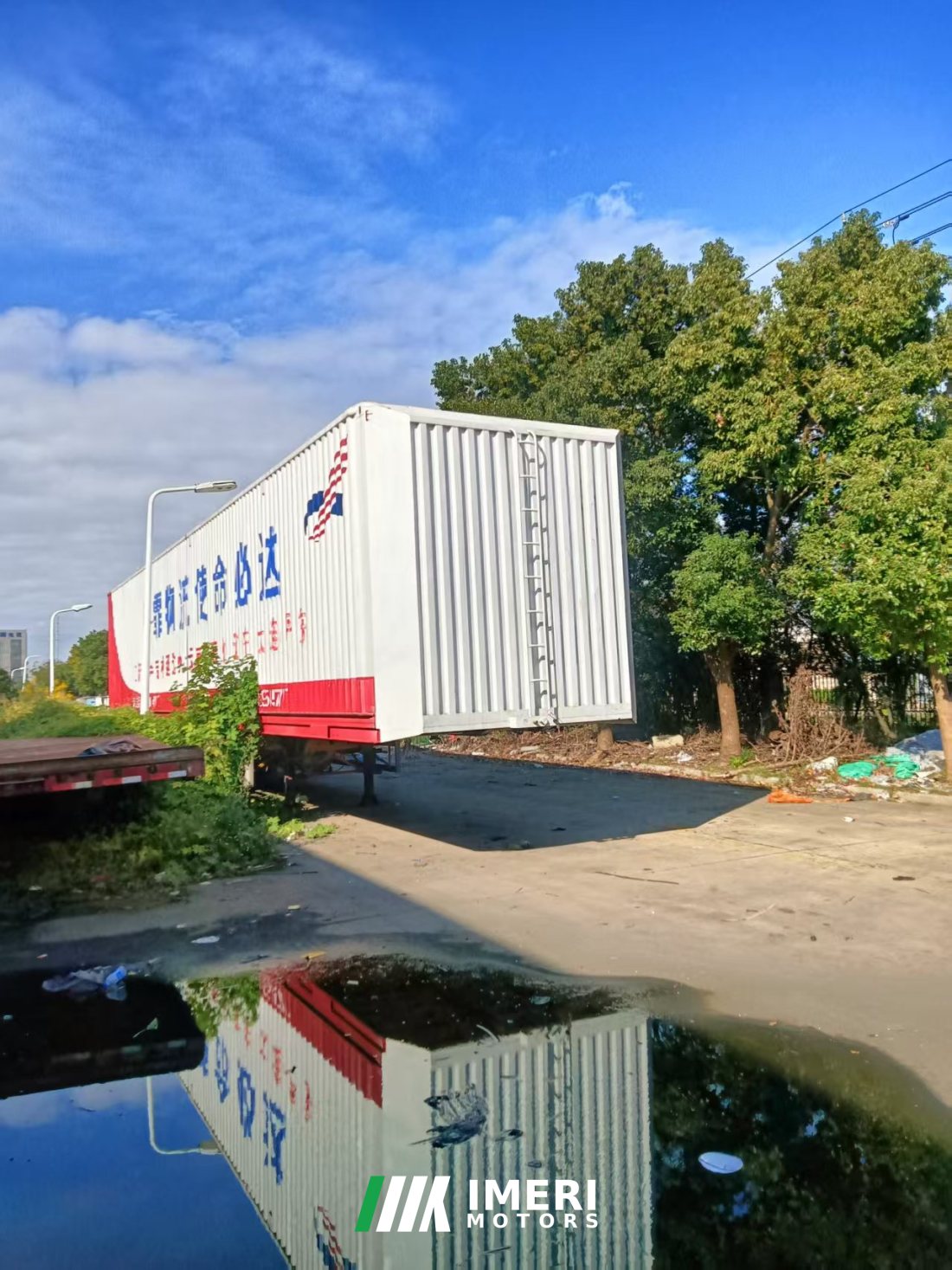 13.95 m x2.55 m 3 semi-trailer - truck from China