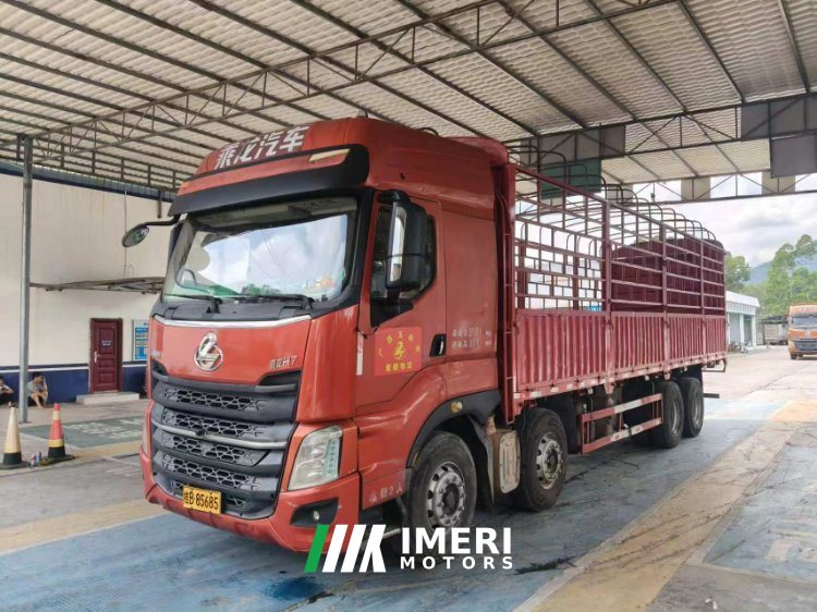 9.6 m x2.45 m stake body semi-trailer - truck from China