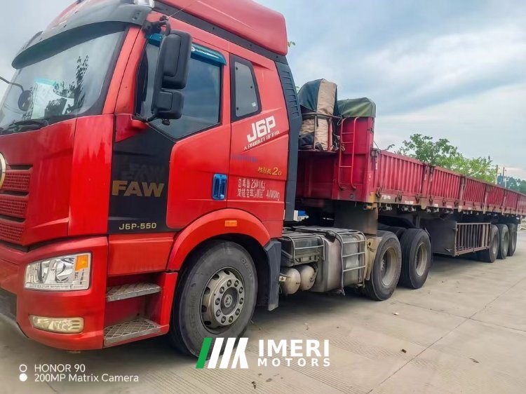 2020 FAW Jiefang J6P 550 hp 6X4