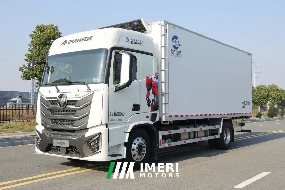 Foton Auman GTL 350 hp 4X2 6.8 m - truck from China