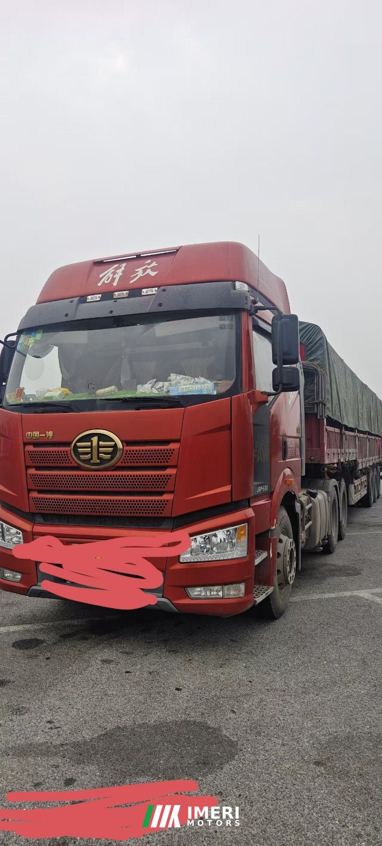2019 FAW Jiefang J6P 550 hp 6X4