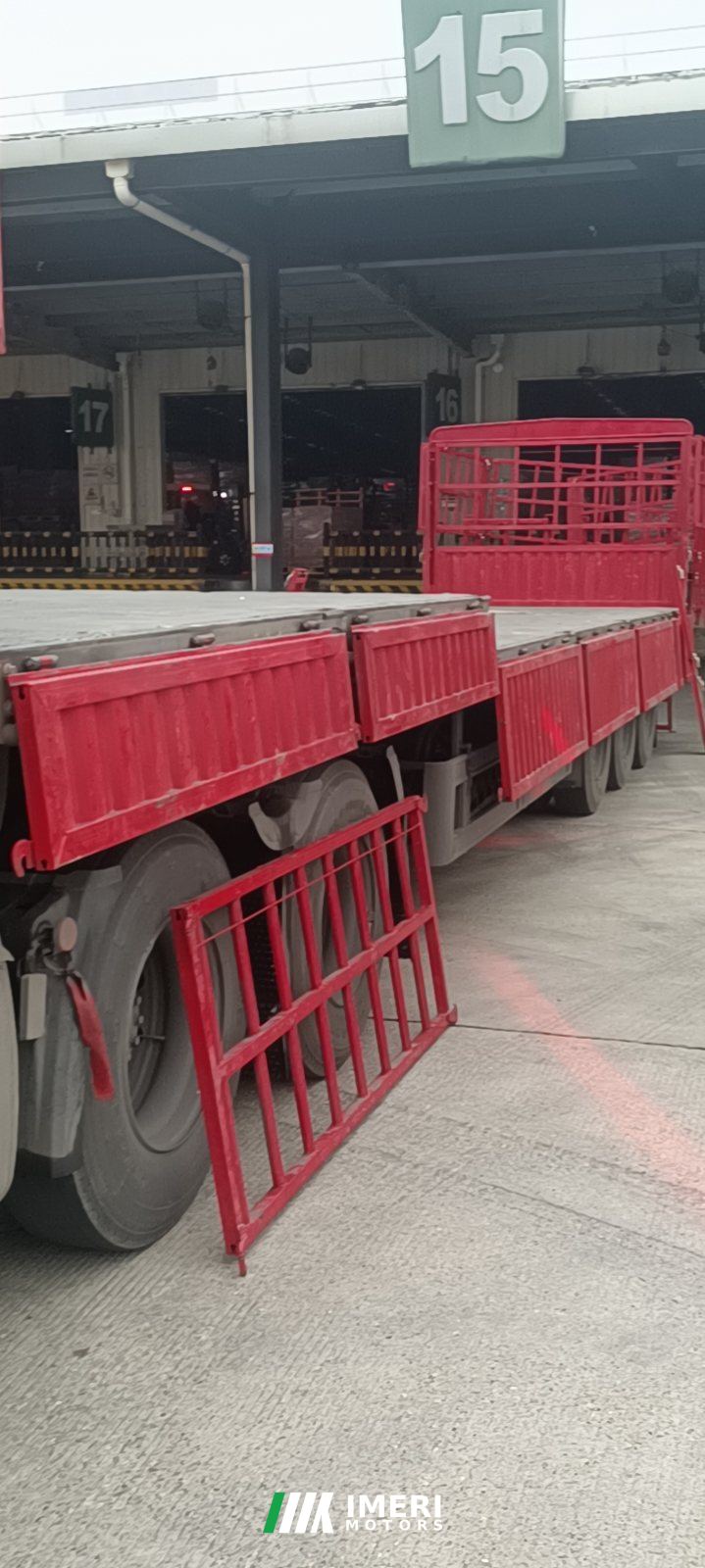 2025 13 m x2.55 m 3 stake body semi-trailer