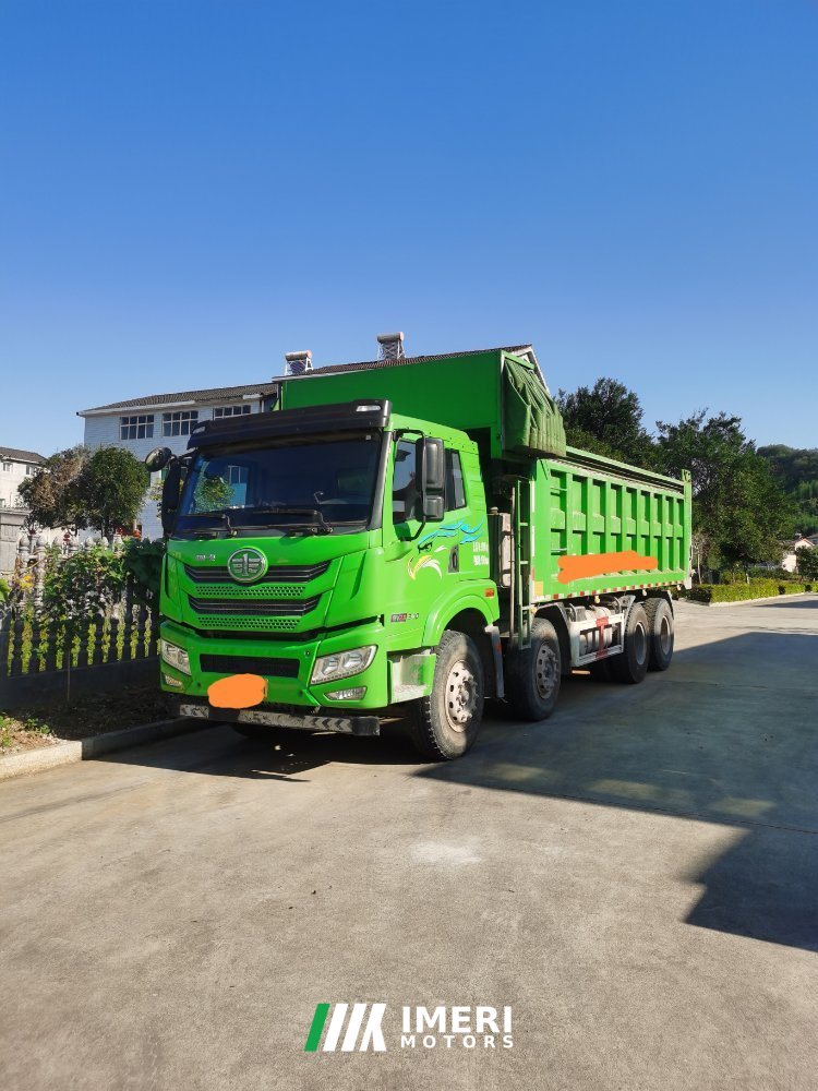 2020 FAW Jiefang Han V 340 hp 8X4 6.8 m