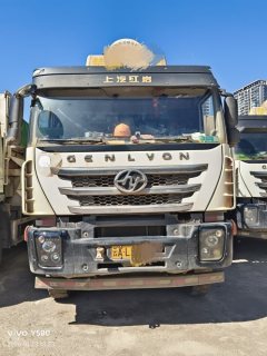 SAIC Hongyan Genlyon 350 hp 8X4 5.4 m - фото 1