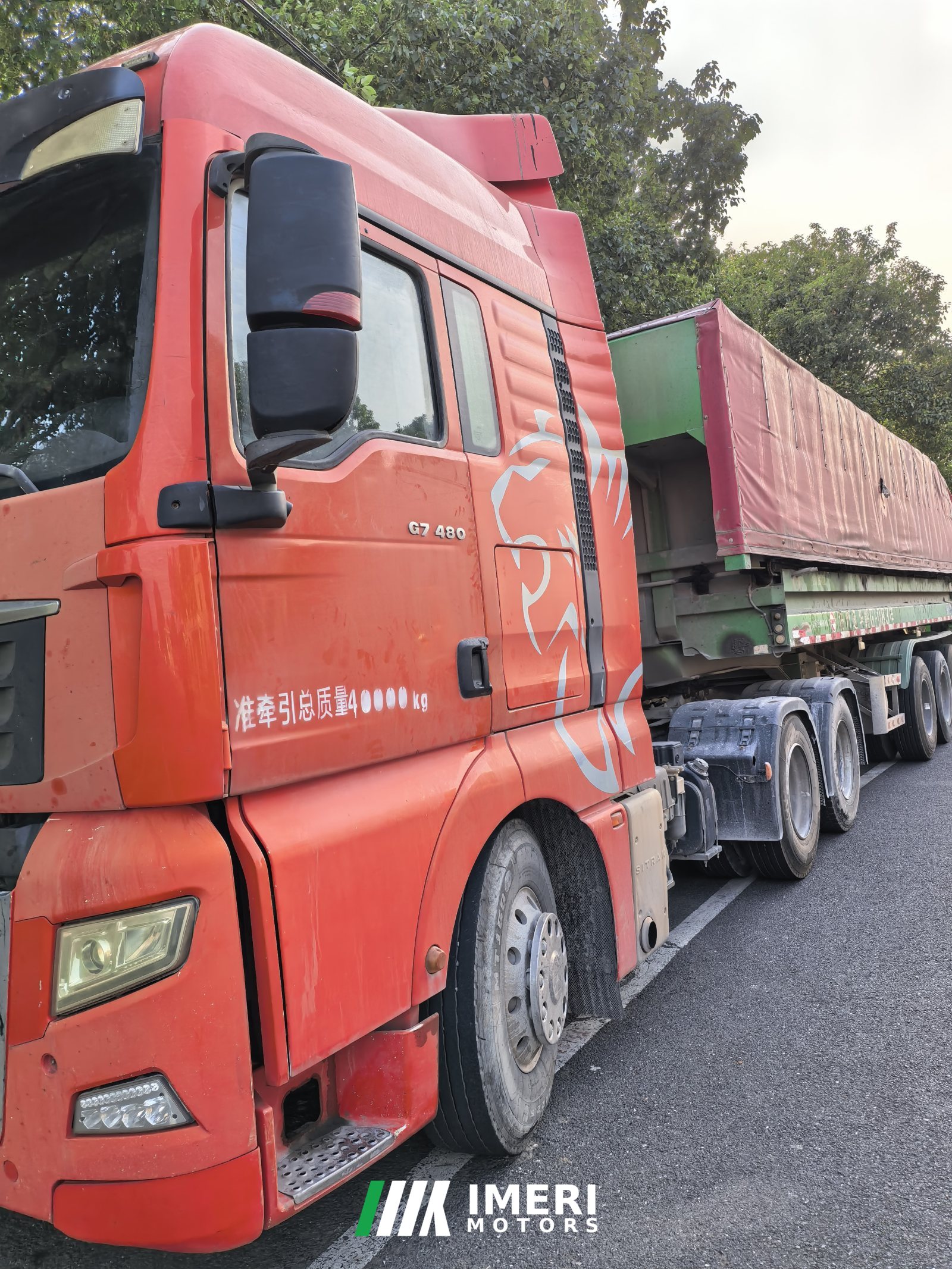 2021 Sinotruk Sitrak G7 480 hp 6X4