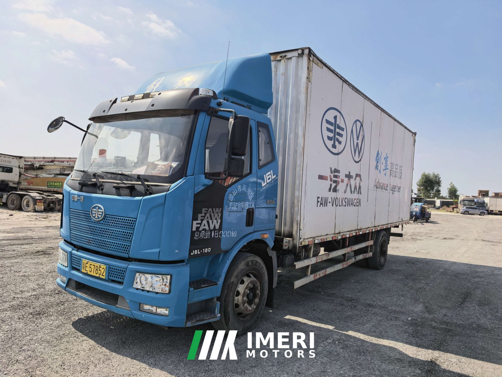 2020 FAW Jiefang J6L 180 hp 4X2 7.6 m
