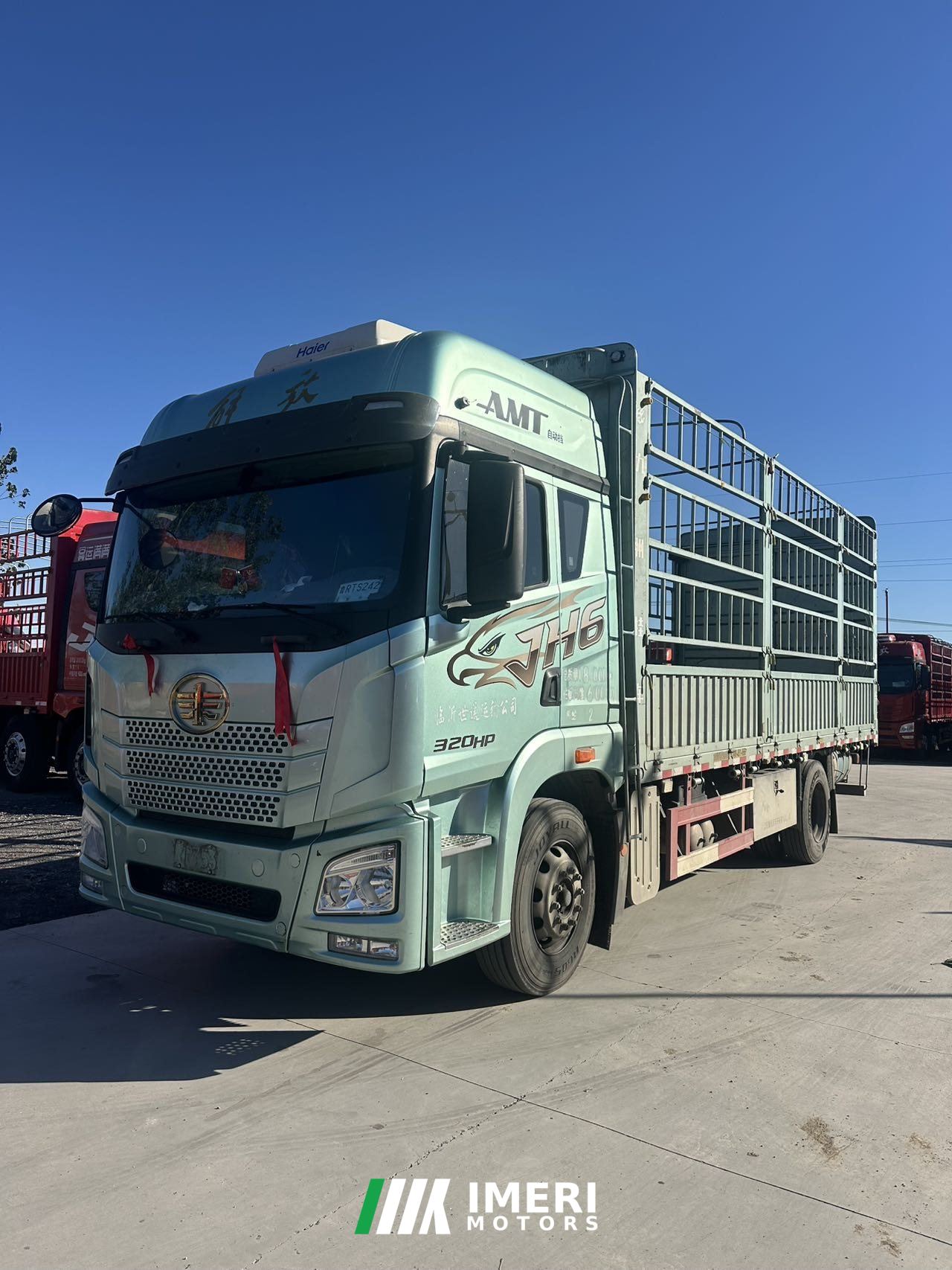 2024 FAW Jiefang JH6 320 hp 4X2 6.7 m
