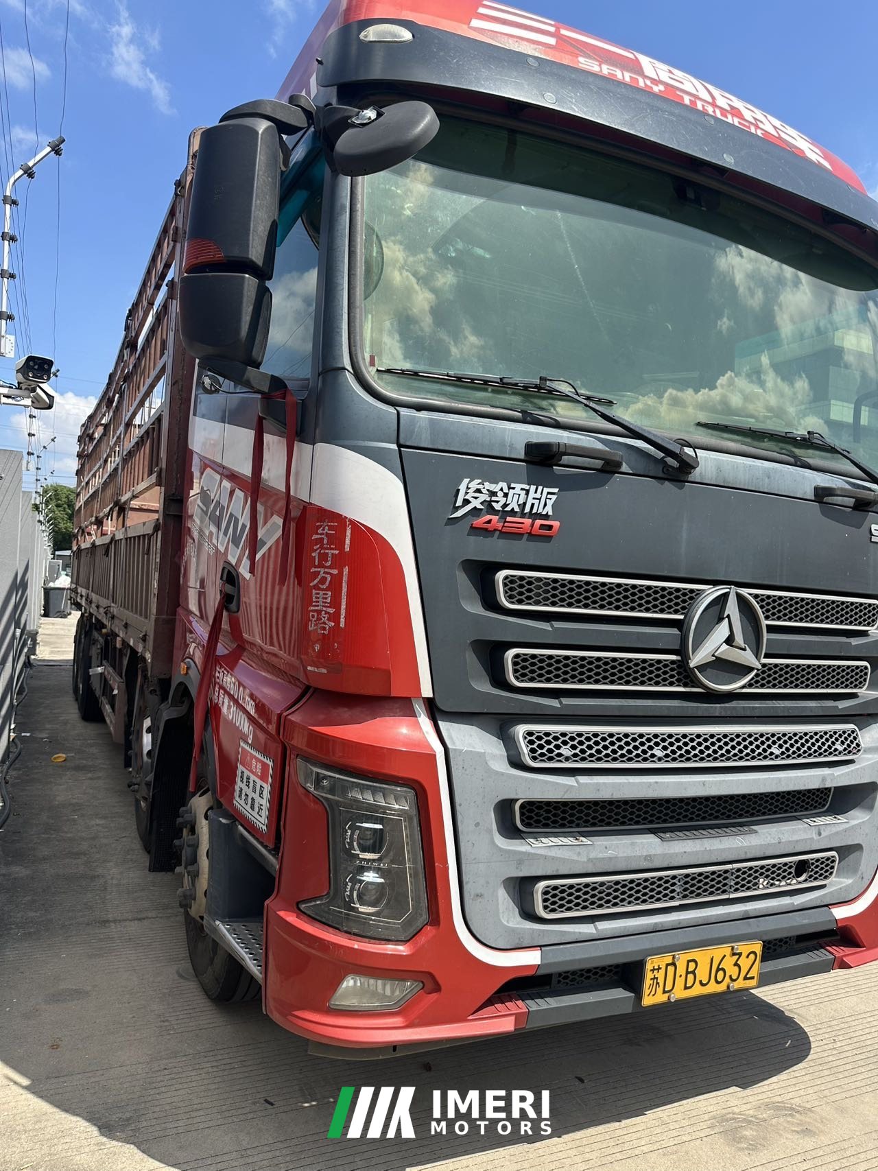 2021 SANY 430 hp 8X4 9.5 m