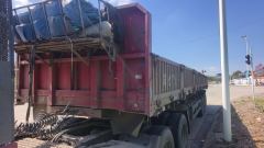 13 m x2.55 m 3-axle dump semi-trailer - фото 3
