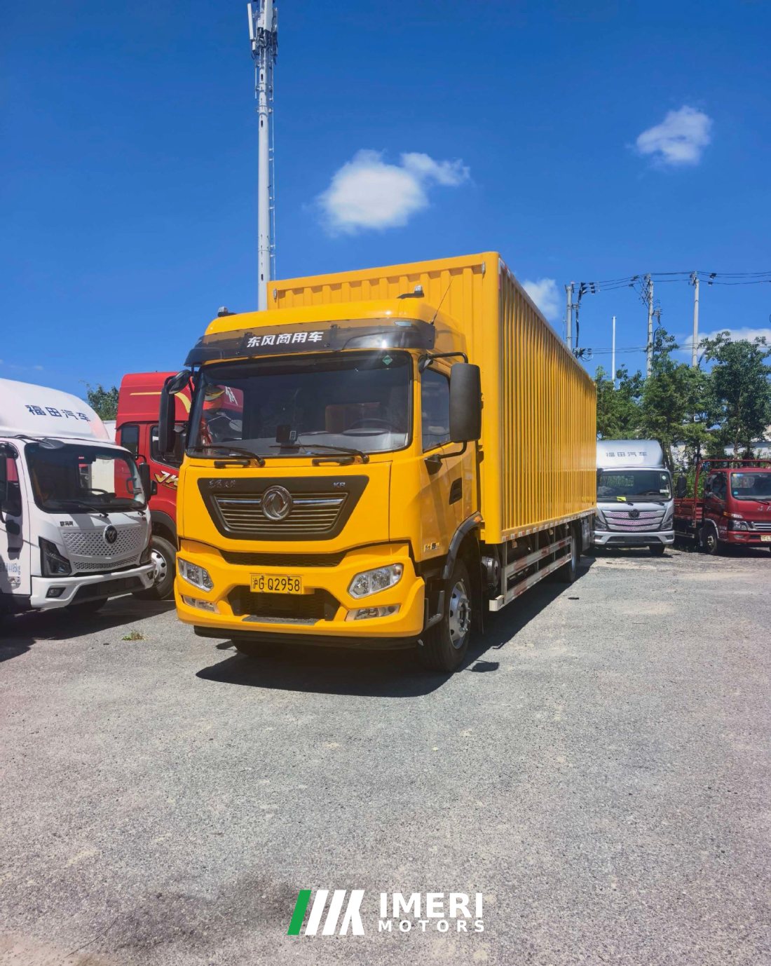 Dongfeng Tianjin KR 260 hp 4X2 9.75 m - სატვირთო ჩინეთიდან