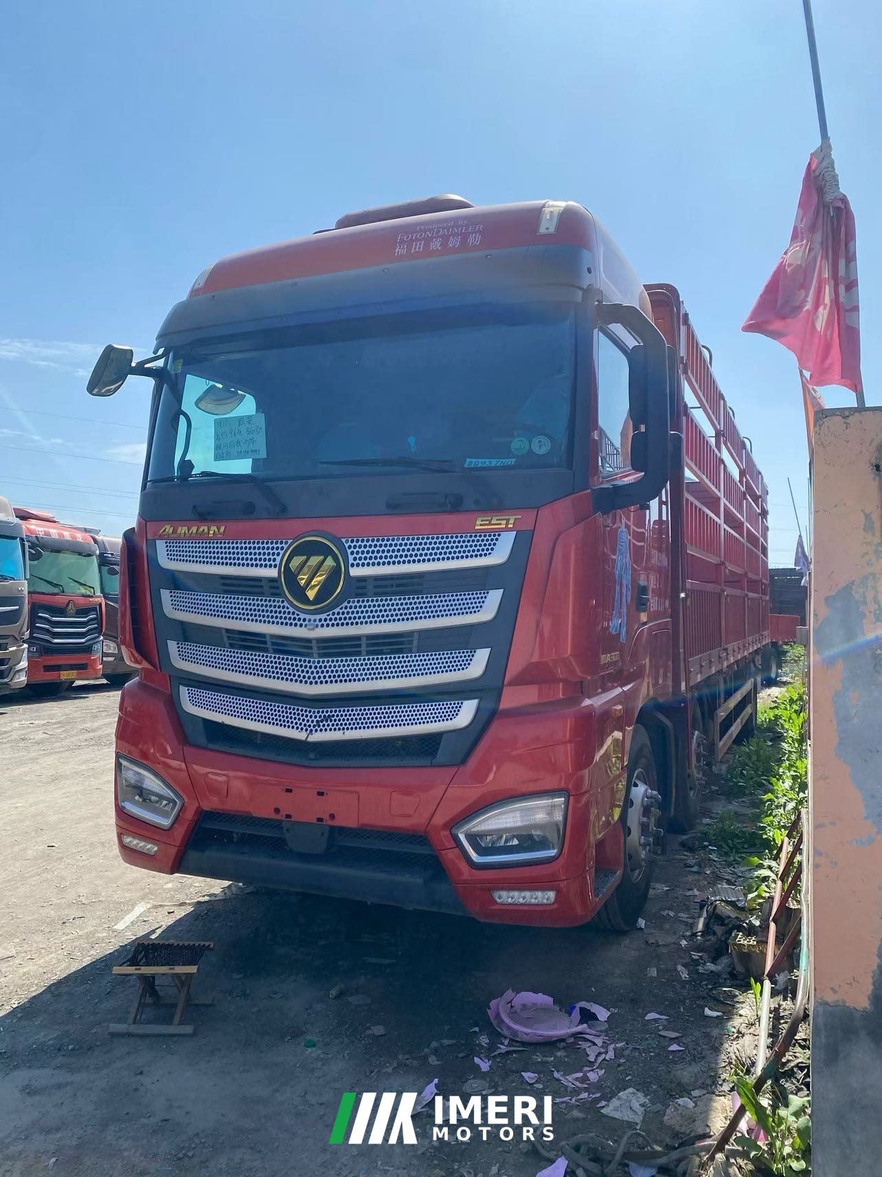 2023 Foton Auman EST 360 hp 6X2 9.56 m