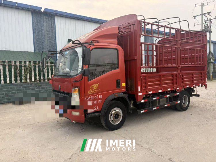 2019 SINOTRUK HOWO Light Duty Truck Hanjiang 165 hp 4X2 3.85 m